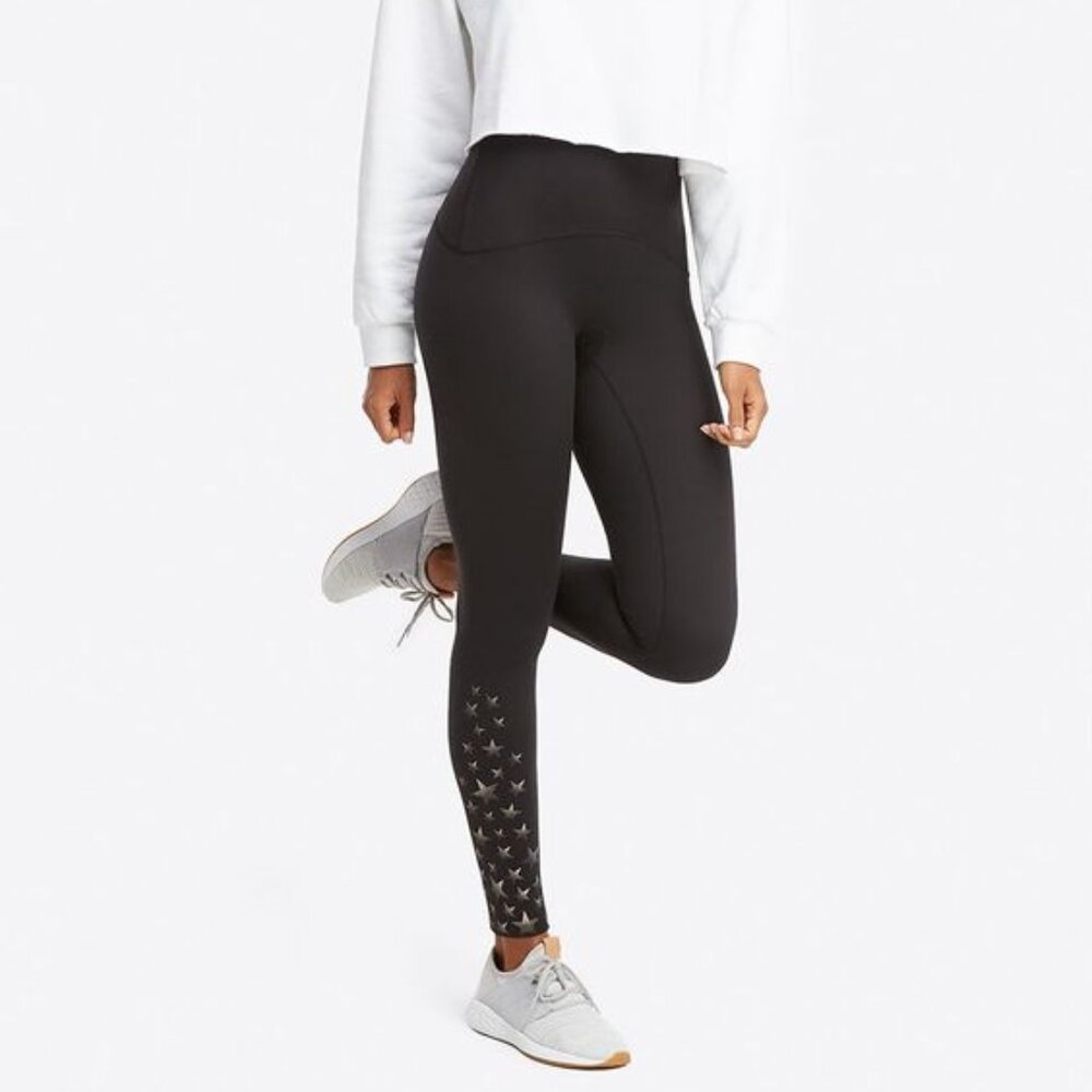 SPANX Active Full Length Printed Leggings – Metallic Star